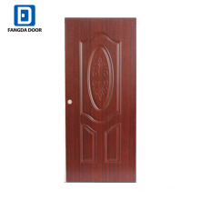 Fangda precio barato de puerta de enjuague de PVC MDF